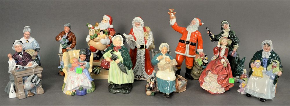 Appraisal: Group of Twelve Royal Doulton Porcelain Figures to include Father