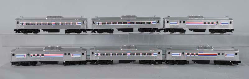 Appraisal: Lot of Lionel O O- Gauge Amtrak Train Set w