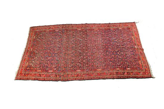 Appraisal: ORIENTAL RUG First half th century Hamadan Melayir Geometric on