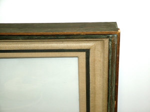 Appraisal: A Mid th Century Parcel Gilt Frame x cm together