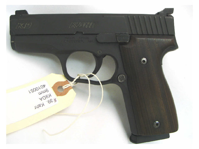 Appraisal: Kahr Arms K DA small frame semi-automatic mm with hard