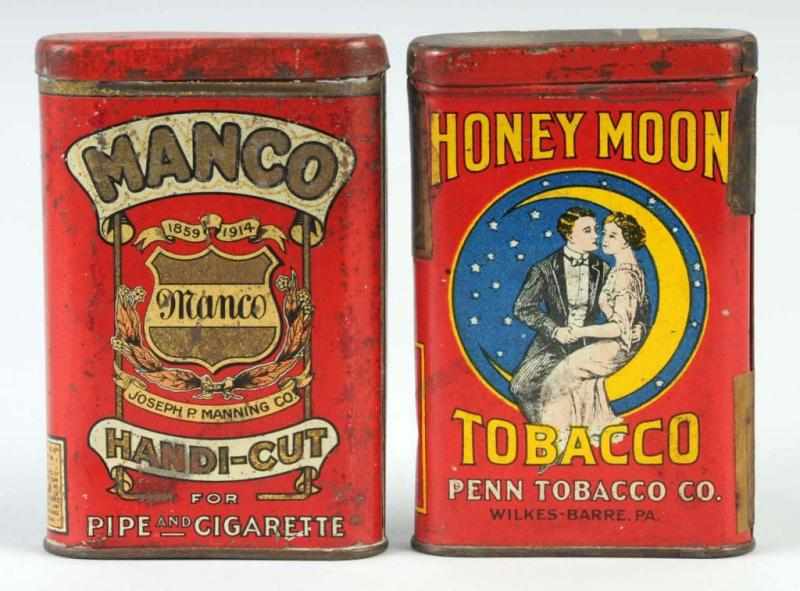 Appraisal: Lot of Tobacco Tins Description Includes one Honeymoon and one