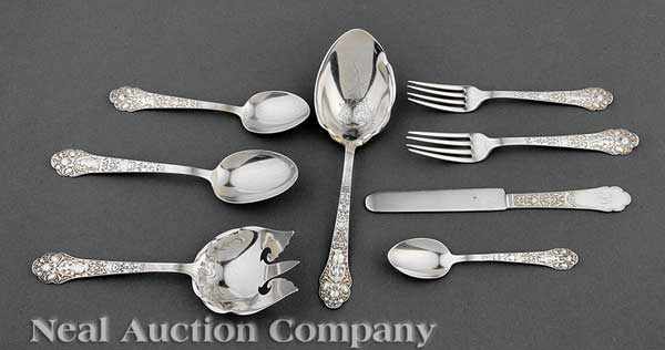 Appraisal: A Gorham Medici Pattern Sterling Silver Flatware Service pattern c