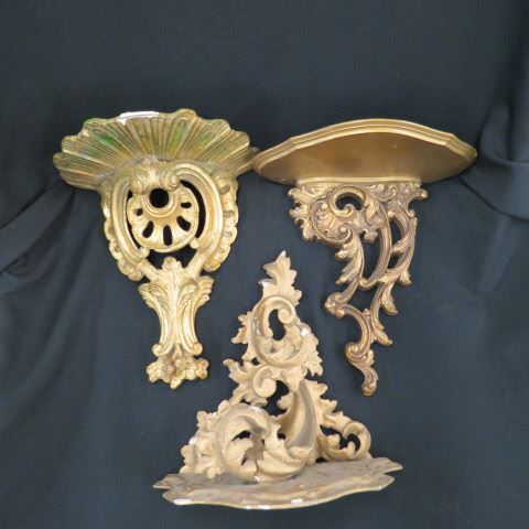 Appraisal: Wall Shelves rococo design