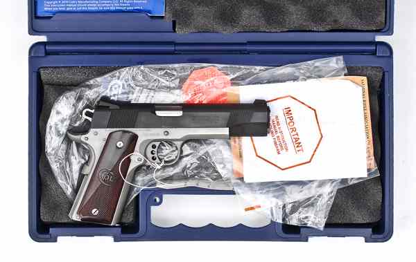 Appraisal: Colt Combat Elite Semi-Auto Pistol ACP cal '' barrel S