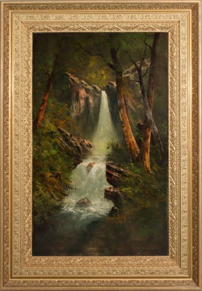 Appraisal: WILLIAM WEAVER ARMSTRONG - OIL ON CANVASWilliam Weaver W W