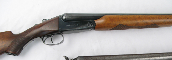 Appraisal: PARKER BROTHERS TROJAN MODEL SIDE BY SIDE SHOTGUN GAUGE Trojan