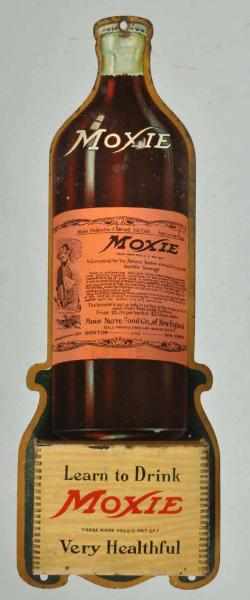 Appraisal: Tin Moxie Match Holder Description Circa A few shallow bends