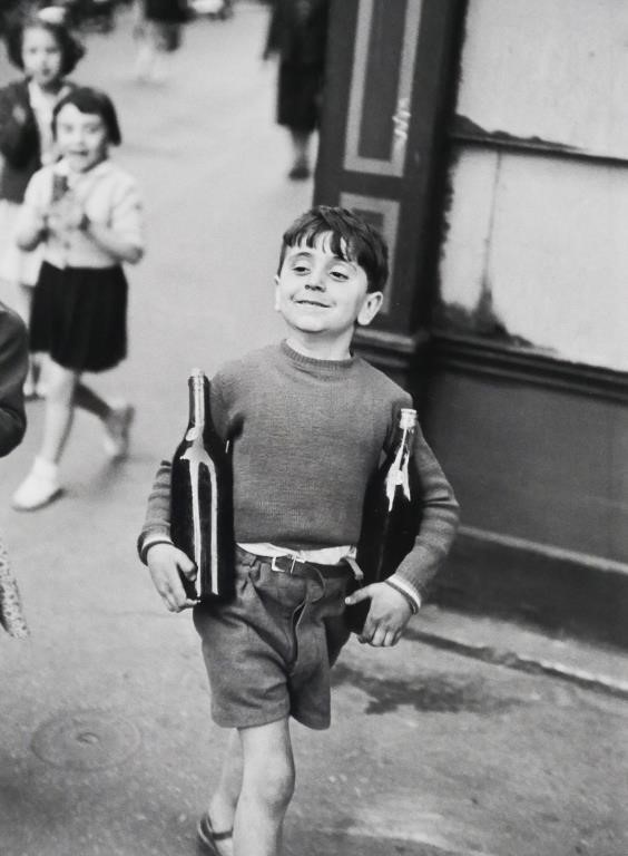 Appraisal: HENRI CARTIER-BRESSON RUE MOUFFETARD HENRI CARTIER-BRESSON - Rue Mouffetard Gelatin