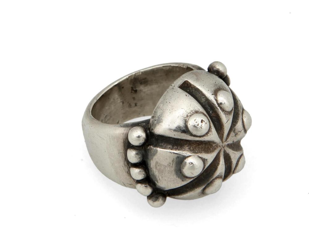 Appraisal: A William Spratling sterling silver ring William Spratling - Circa