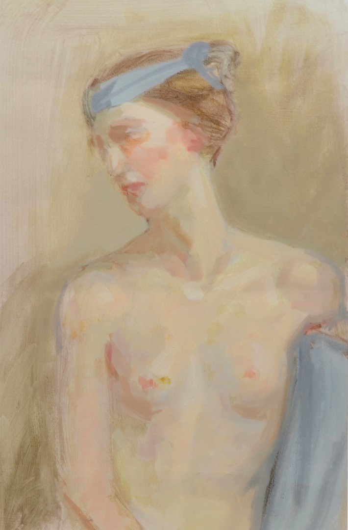 Appraisal: Arthur De Costa American PA - oil on paper Nude