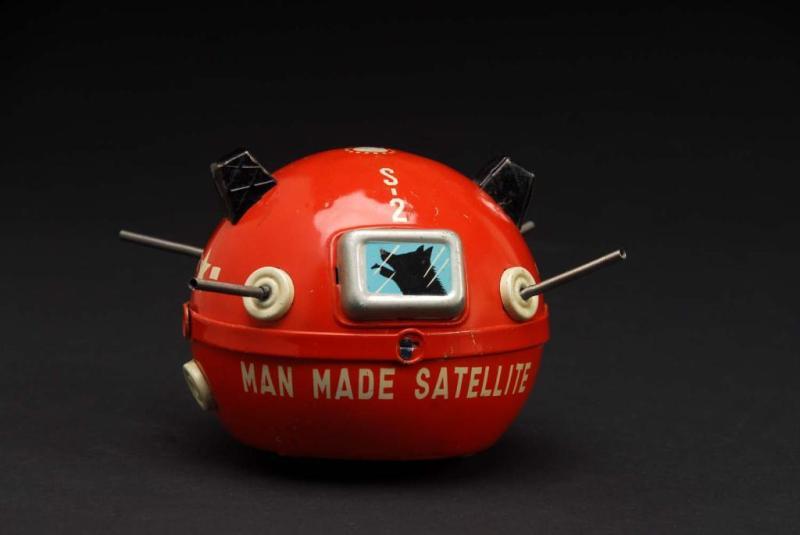 Appraisal: Manmade Satellite Toy Description Japanese Made by Yonesowa Working When