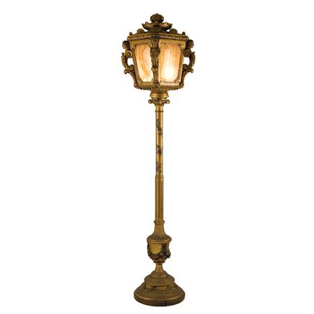 Appraisal: Venetian Baroque Style Gilt-Composition Standing Lamp Estimate nbsp nbsp nbsp