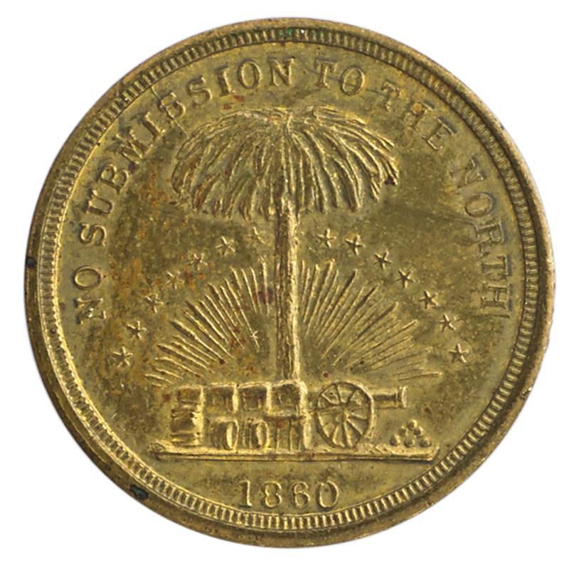 Appraisal: THE WEALTH OF THE SOUTH CIVIL WAR TOKEN Condition Report