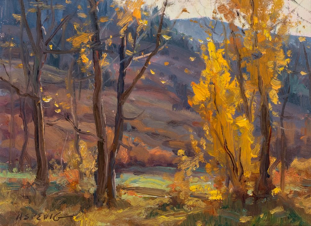 Appraisal: Clyde Aspevig b Fall Study Red Rock Country Clyde Aspevig