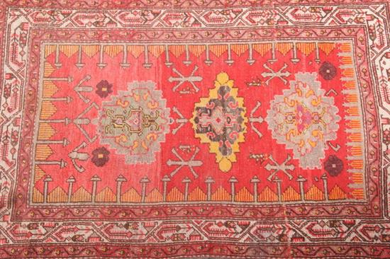 Appraisal: TURKISH RUG ft in x ft