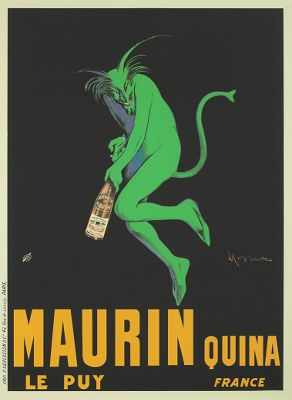 Appraisal: Leonetto Cappiello Italian - Maruin Quina Le Puy Photomechanical reproduction