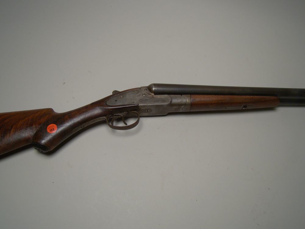 Appraisal: BELLMORE GUN SIDE-BY-SIDE SHOTGUN ga Serial Length of barrels