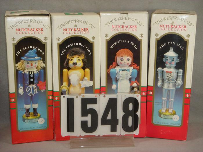 Appraisal: Lot of Wizard of Oz Nutcracker Collection nutcrackers complete set