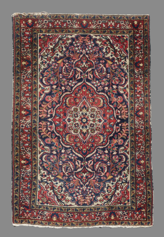 Appraisal: SEMI-ANTIQUE PERSIAN BORCHALOU HAND KNOTTED WOOL RUG ' '' x