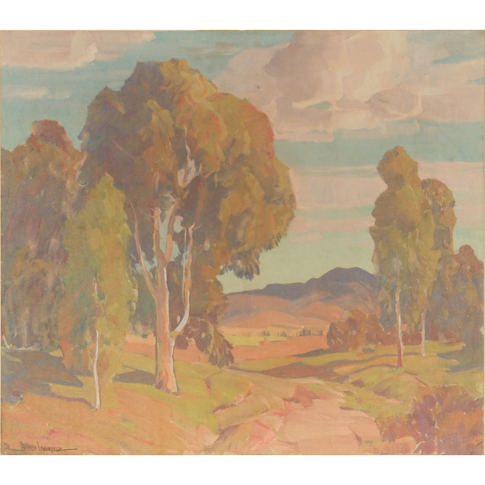 Appraisal: Paul Lauritz American - California Landscape x laid down print