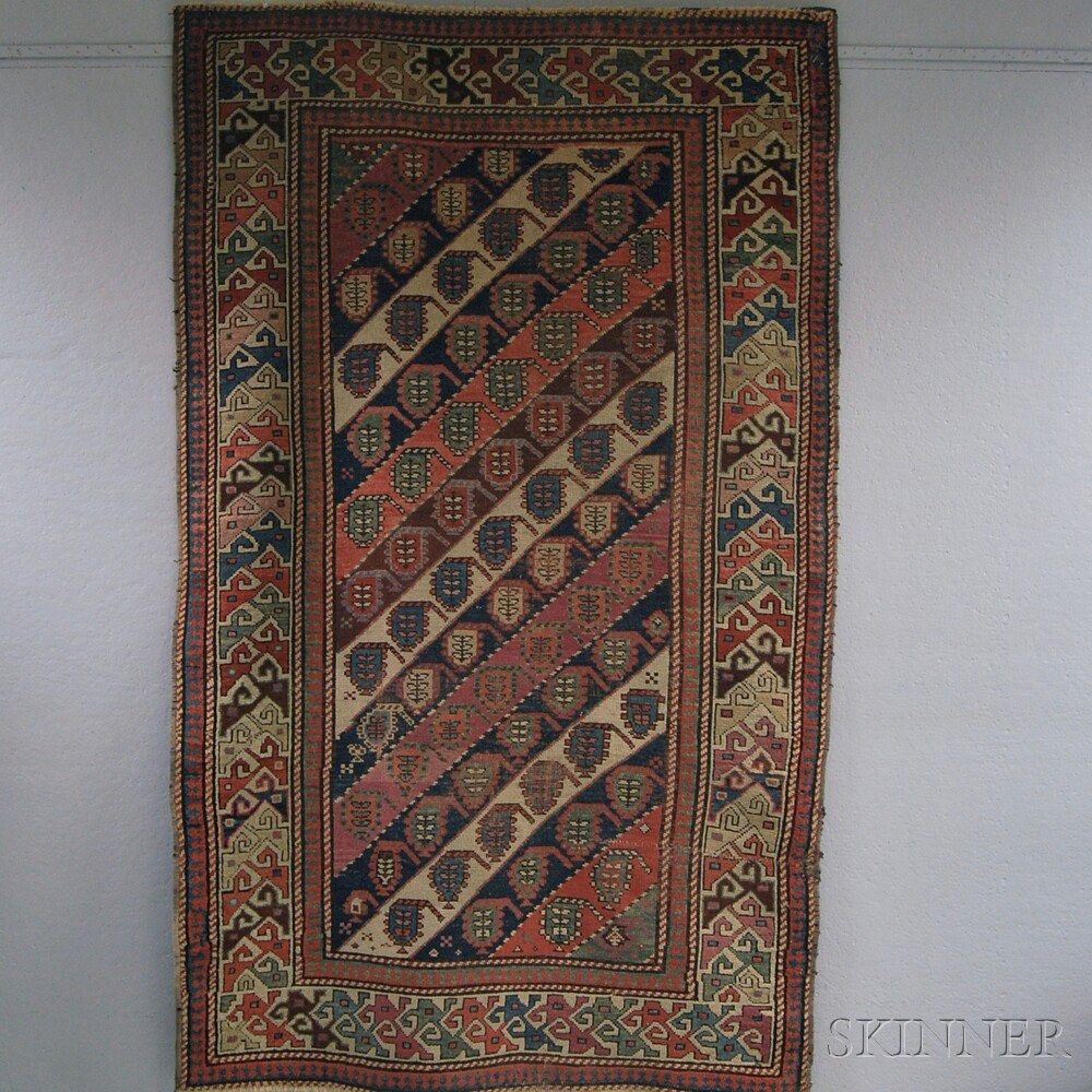 Appraisal: Gendje Rug South Caucasus late th early th century brown