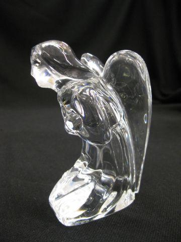 Appraisal: Baccarat Crystal Figurine of an Angel signed excellent