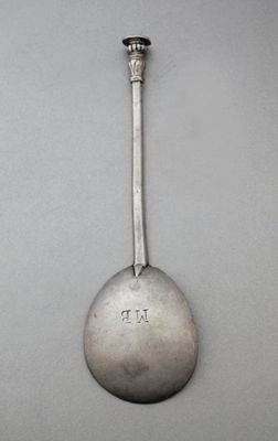 Appraisal: A James I spoon with a gilt seal pricked E