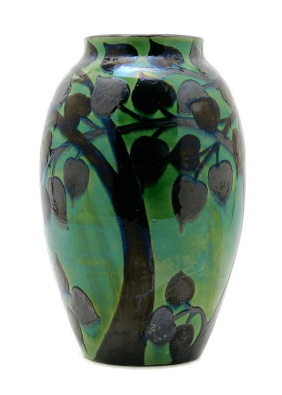 Appraisal: German Ceramic Vase Max Laeuger for Kandern of ovoid form