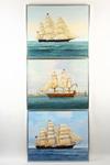 Appraisal: OOCs - Sailing Ships by Carlos Menck Friere Uruguay -