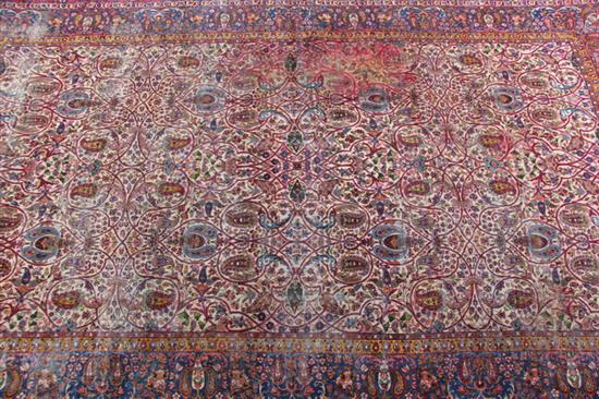 Appraisal: KERMAN RUG - App ft in x ft in PROVENANCE