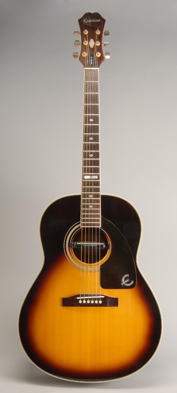 Appraisal: EPIPHONE AJ VSB ACOUSTIC GUITAR Circa With Seymour Duncan pickup