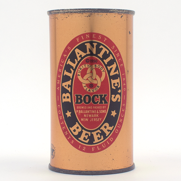 Appraisal: Ballantines Bock Flat Top - Reference USBC - Brewery P