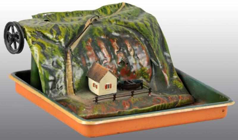 Appraisal: Marklin No Basin and House Steam Toy Description House sits