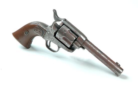 Appraisal: COLT SINGLE ACTION REVOLVER American th century Interesting folk art