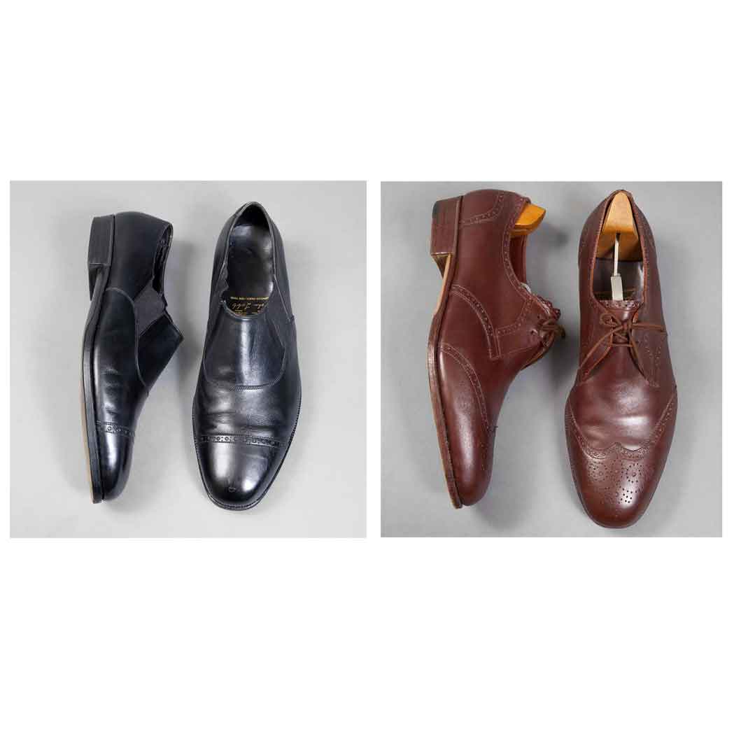 Appraisal: Two Pairs of John Lobb Shoes Together with a John