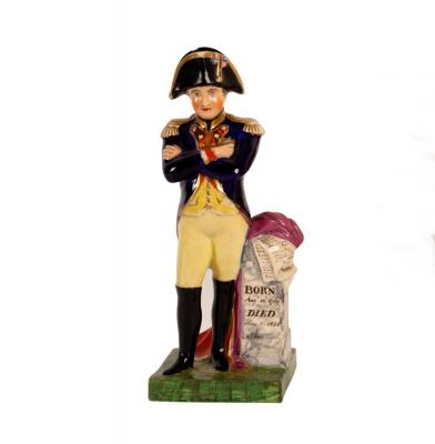 Appraisal: A Derby full length figure of Bonaparte cm high