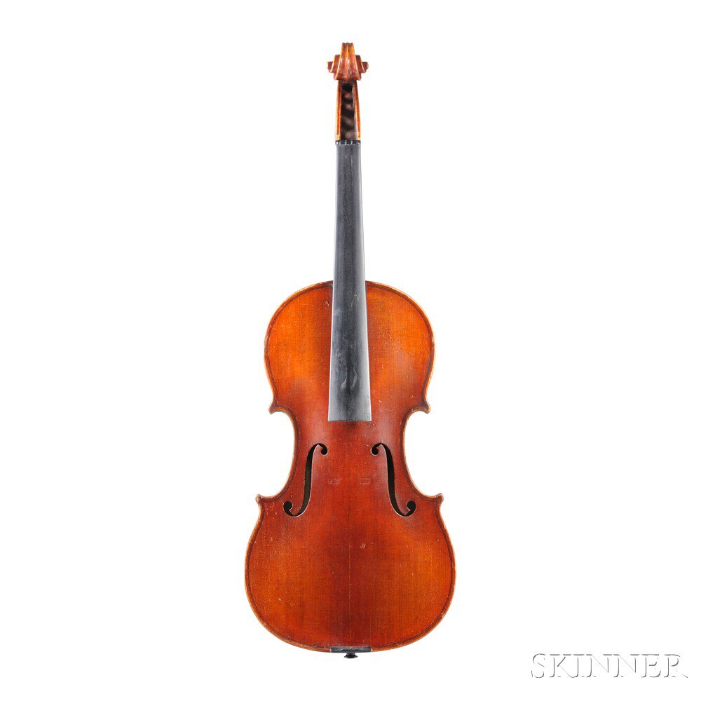 Appraisal: Modern German Violin Heinrich Th Heberlein Jr Markneukirchen bearing the