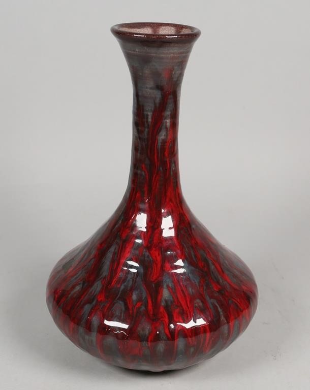 Appraisal: JOSEPH DAVID BROUDO ART POTTERY VASEJoseph David Broudo American Baltimore