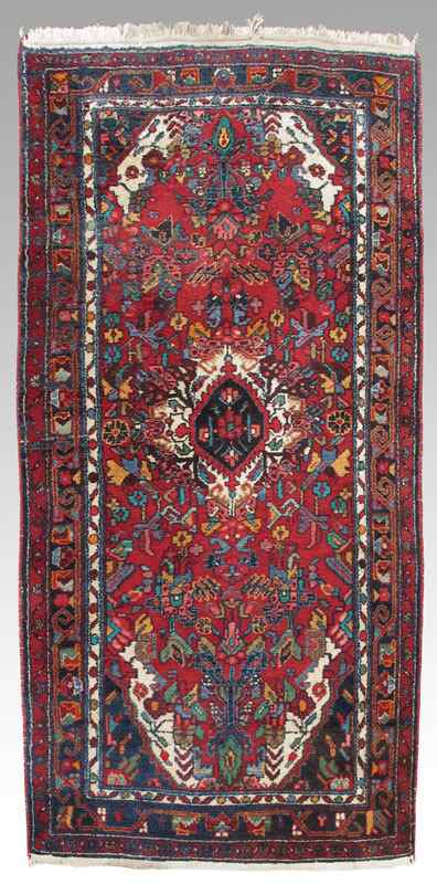 Appraisal: PERSIAN HAND KNOTTED WOOL RUG ' '' x ' ''