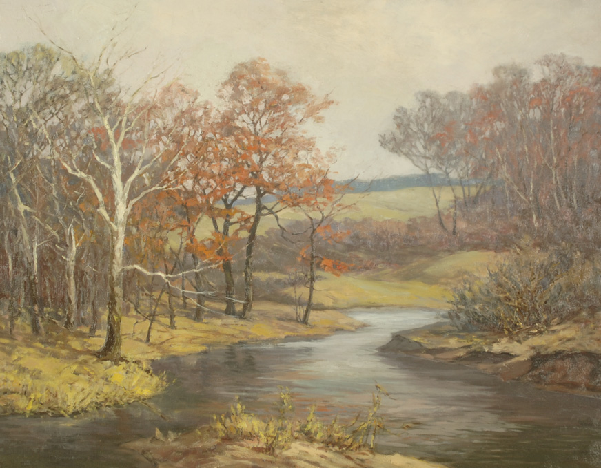 Appraisal: PETER WINTHROP SHEFFERS OIL ON CANVAS Illinois Portland Oregon -