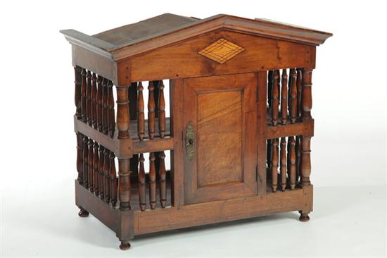 Appraisal: PANNETIERE BREAD PANTRY France st quarter- th century walnut and