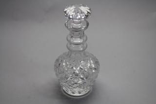 Appraisal: Signed Waterford Glass Decanter Signed Waterford Glass Decanter