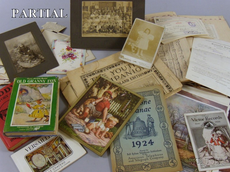 Appraisal: Lot of Miscellaneous th and th Century Magazines Ephemera Sheet