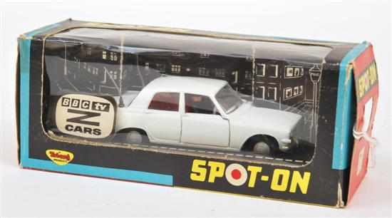 Appraisal: SPOT-ON BBC TV Z CARS FORD ZEPHYR SIX white plated