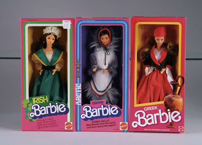 Appraisal: LOT OF BARBIE INTERNATIONAL DOLLS AND ONE BILLY BOY BARBIE