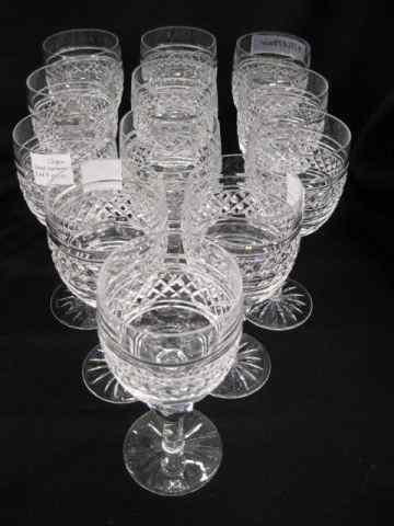 Appraisal: Waterford ''Castletown'' Cut Crystal Goblets '' tall signed excellent