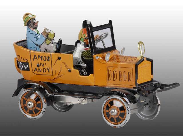 Appraisal: MTH Amos 'N Andy Car Toy with Original Box Description