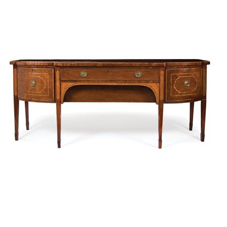 Appraisal: George III Mahogany Sideboard Estimate -