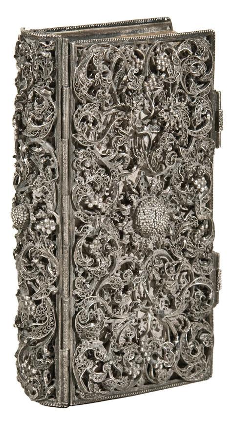 Appraisal: SILVER BINDING German -- THOMAS A KEMPIS - Nachfolgung Christi